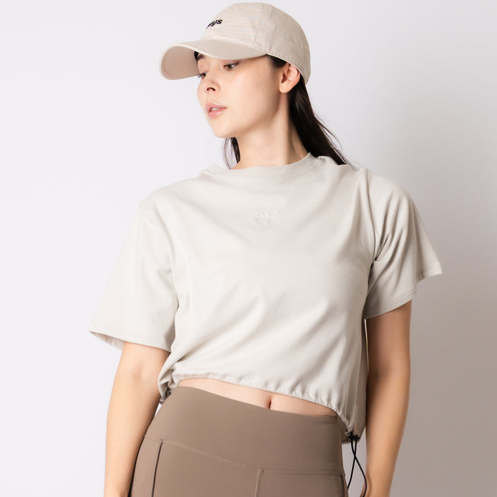 WMNS C-MESH HEM ADJUSTABLE HS TEE