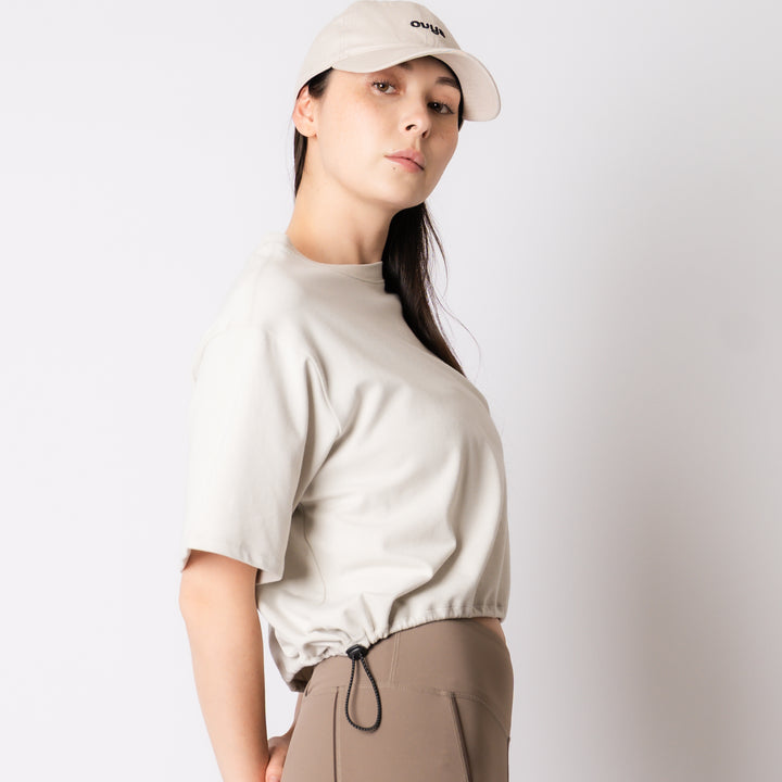 WMNS C-MESH HEM ADJUSTABLE HS TEE