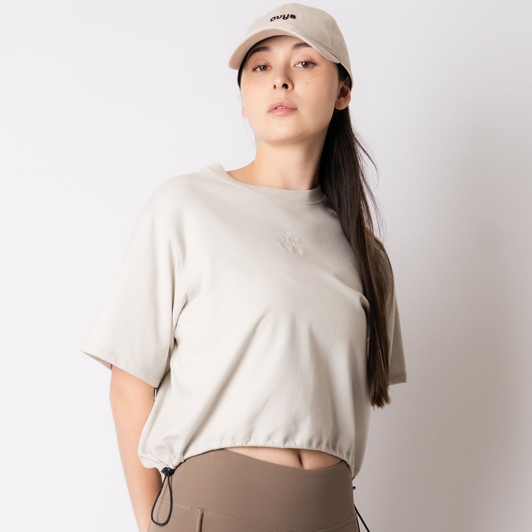 WMNS C-MESH HEM ADJUSTABLE HS TEE