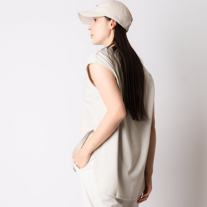 WMNS C-MESH ROUND SLIT TANK TOP