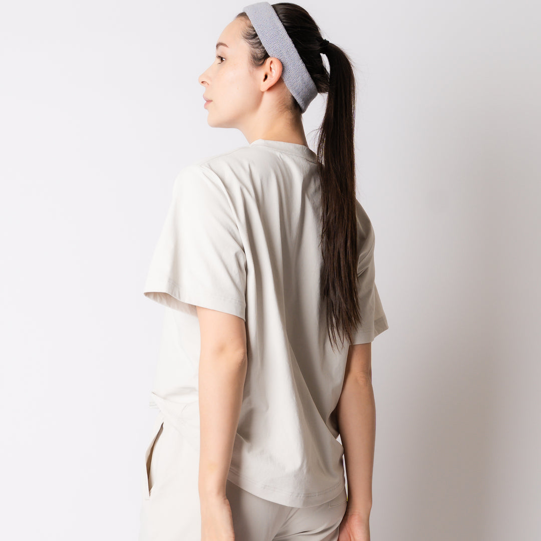 WMNS META DRY ROUND HEM HS TEE