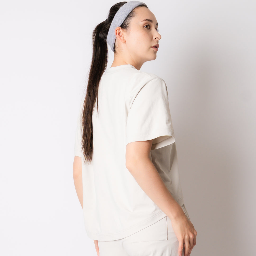 WMNS META DRY ROUND HEM HS TEE