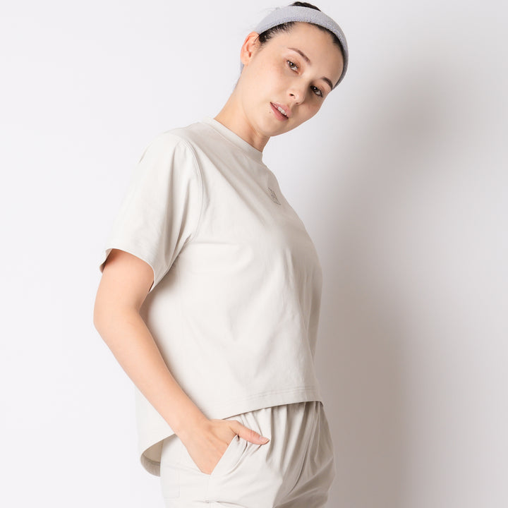 WMNS META DRY ROUND HEM HS TEE