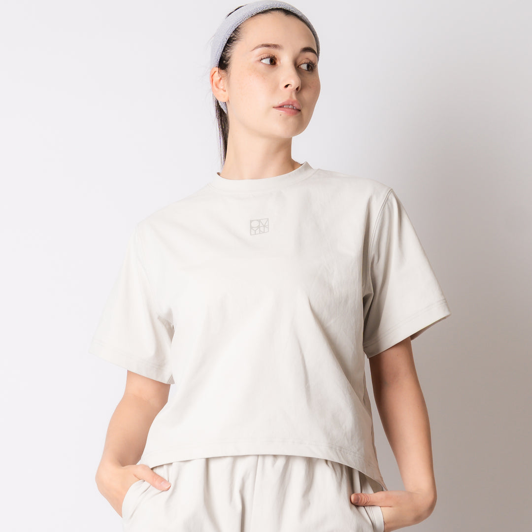 WMNS META DRY ROUND HEM HS TEE