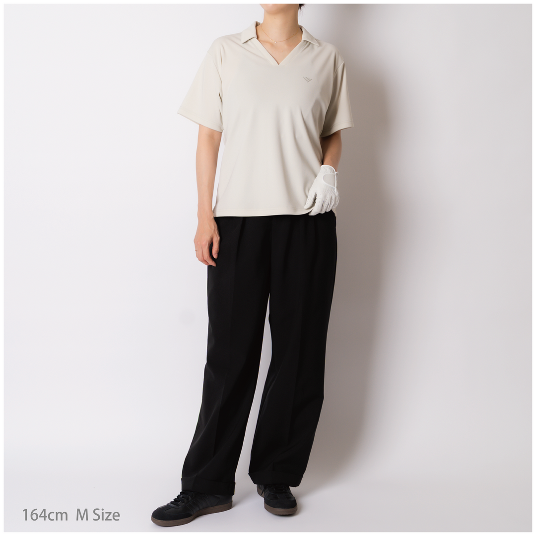 【6/7(日)発売】WMNS OPEN COLLAR GOLF POLO SHIRT