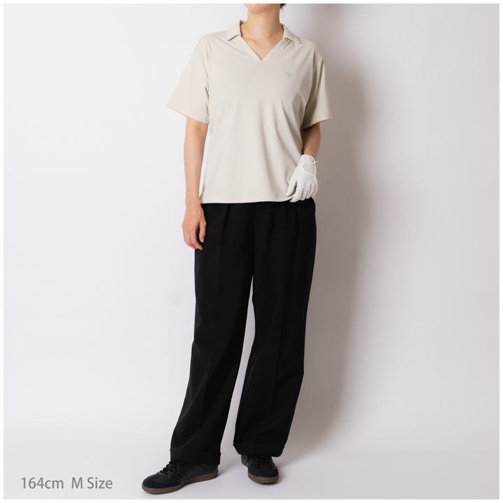 【6/7(日)発売】WMNS OPEN COLLAR GOLF POLO SHIRT