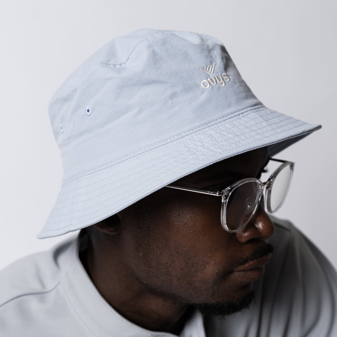 MINI LOGO NYLON BUCKET HAT