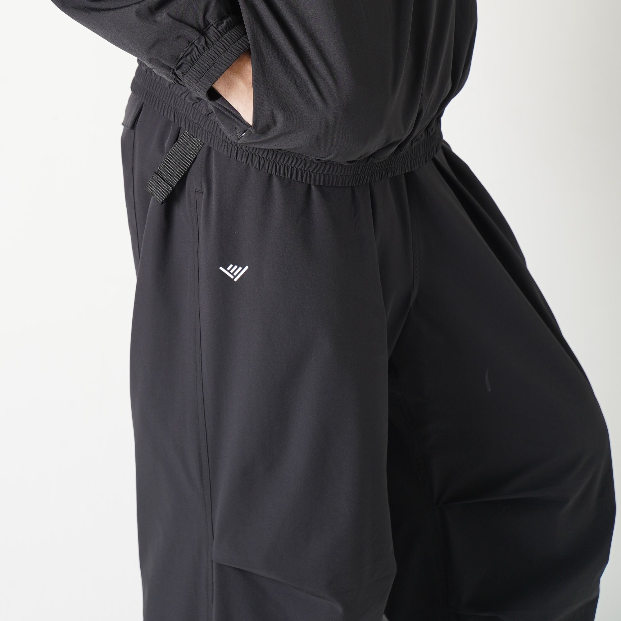 メンズ【ovys公式】ウォームワークアウトナイロンワイドパンツ／WARM