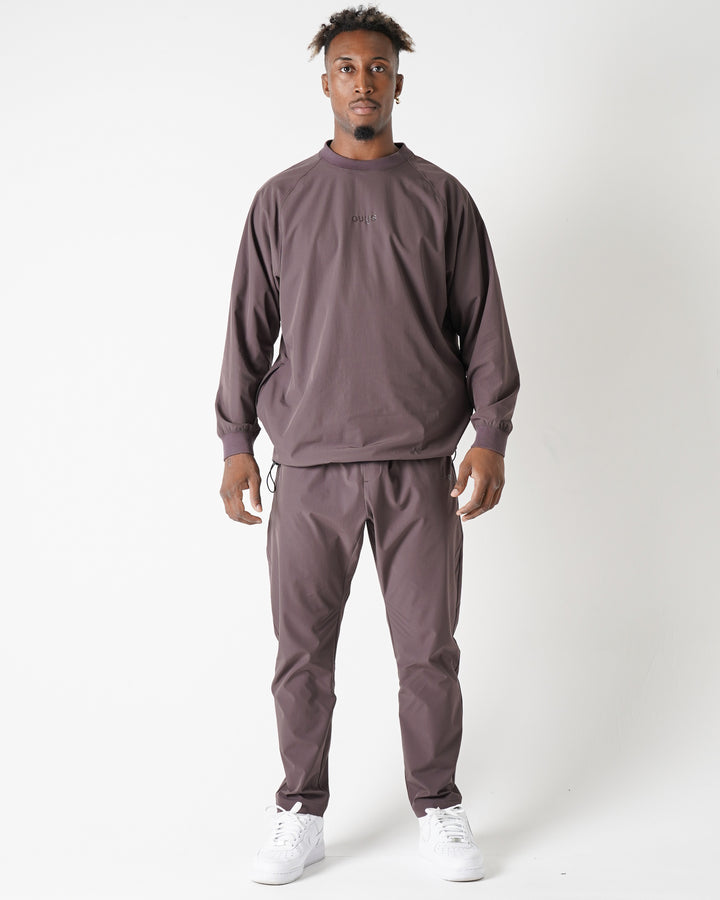 WORKOUT NYLON TRACK PANTS