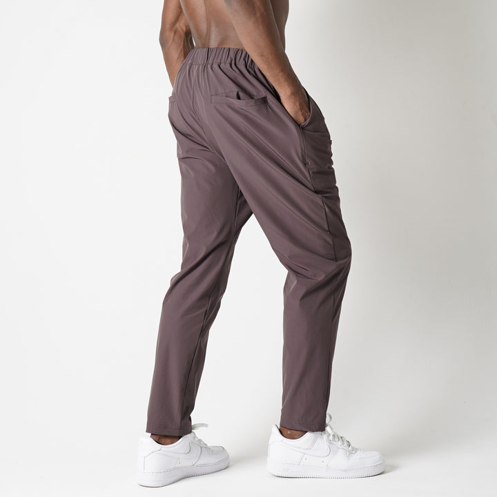 WORKOUT NYLON TRACK PANTS