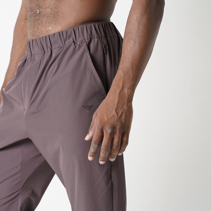 WORKOUT NYLON TRACK PANTS