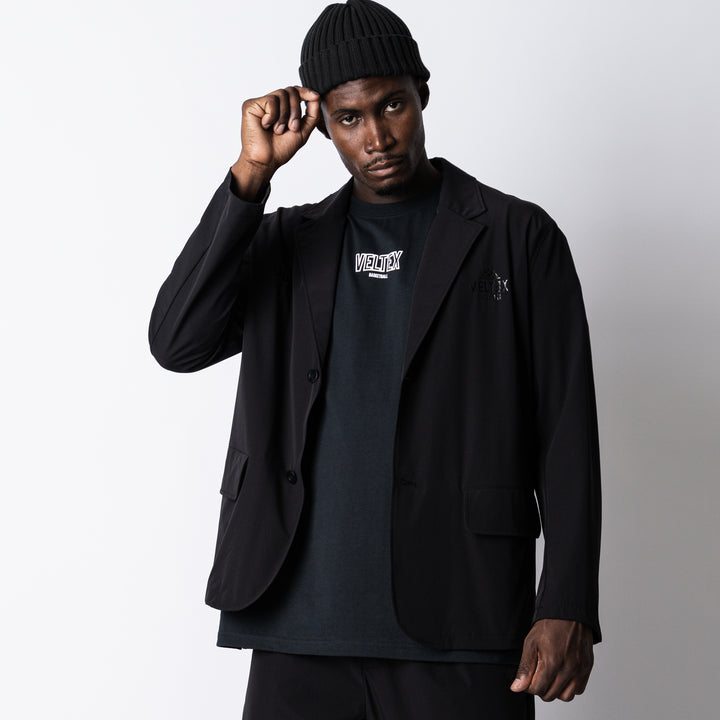 VELTEX × ovys NYLON TEAM TRAVEL JACKET