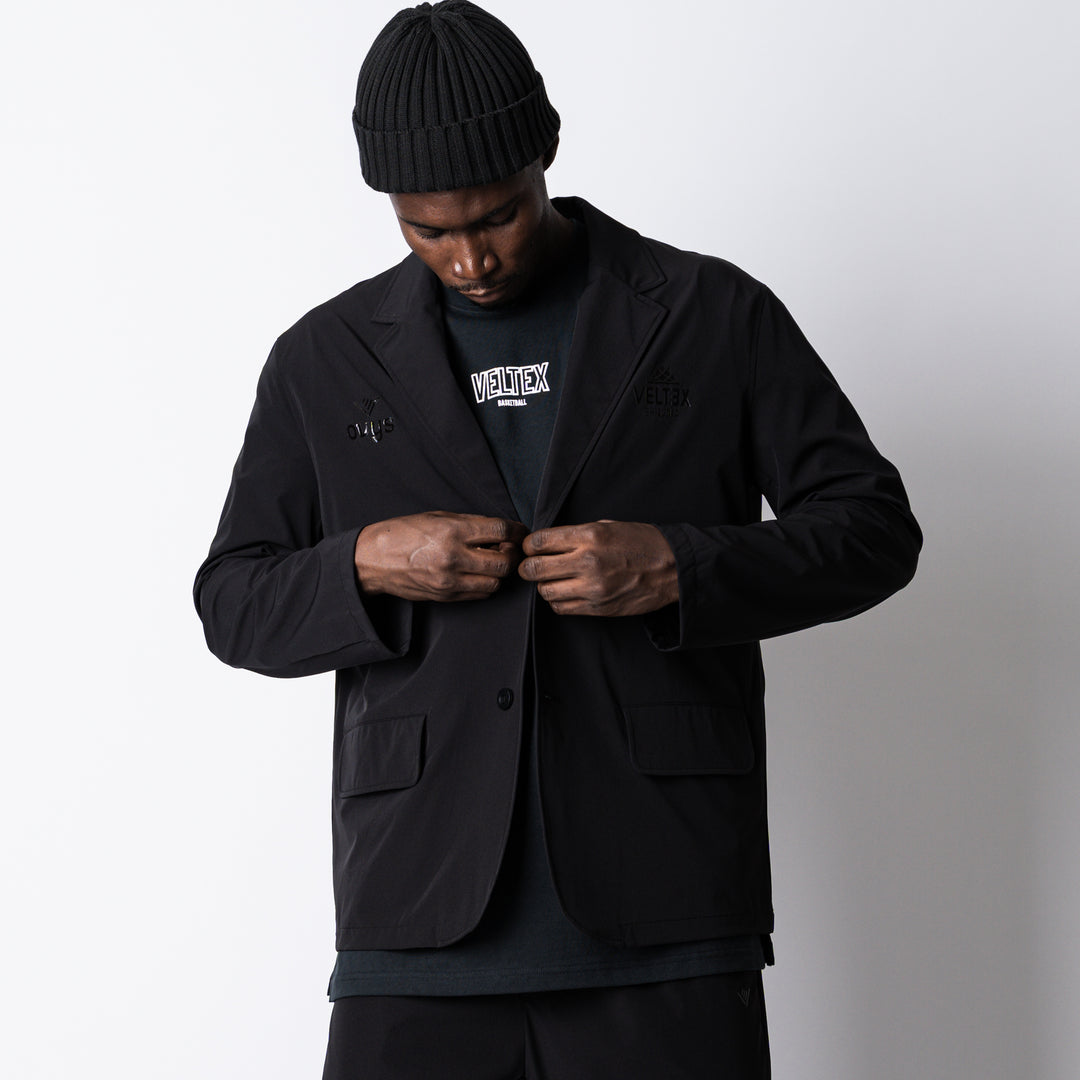 VELTEX × ovys NYLON TEAM TRAVEL JACKET