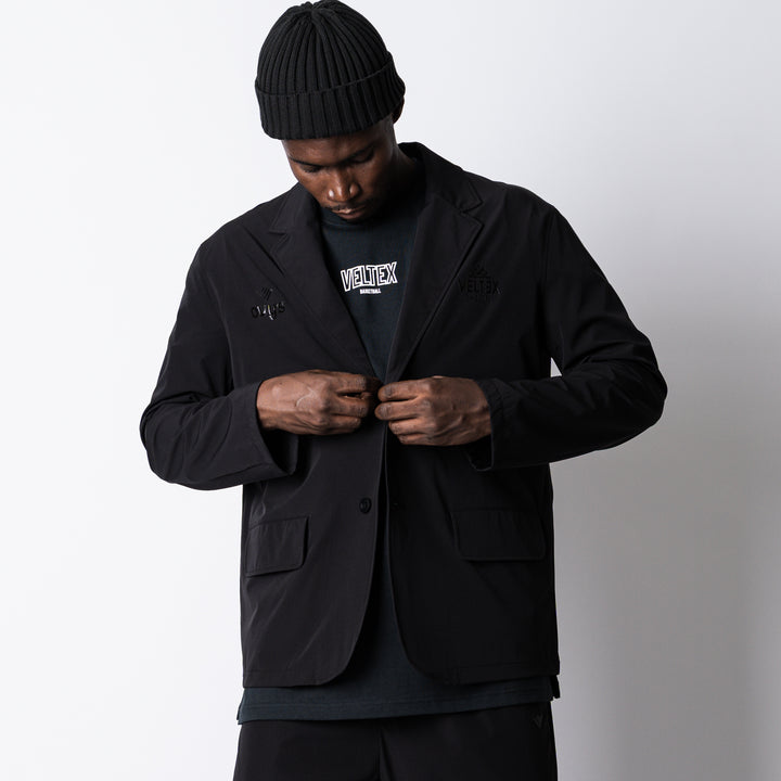 VELTEX × ovys NYLON TEAM TRAVEL JACKET