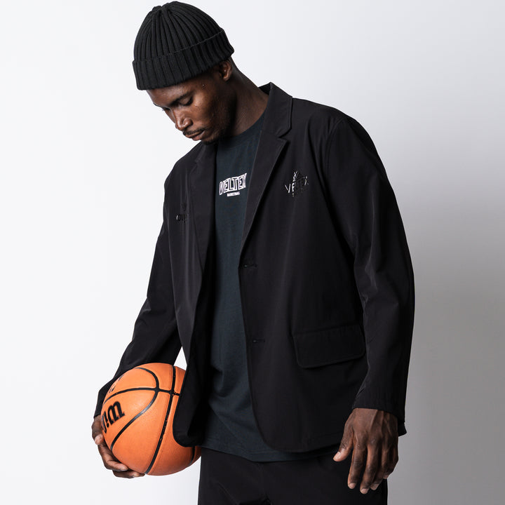 VELTEX × ovys NYLON TEAM TRAVEL JACKET