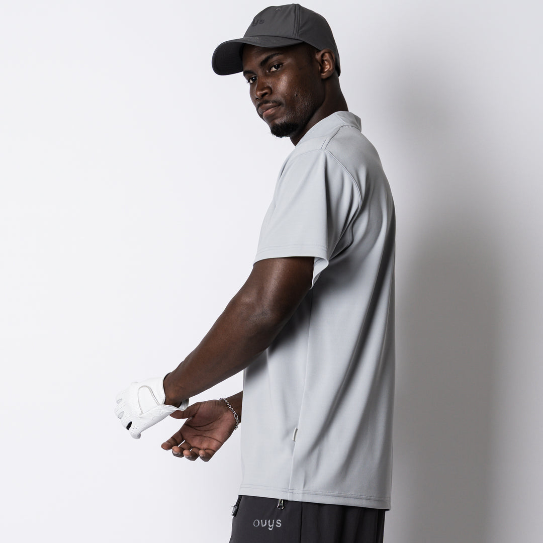 【7/17(金)発売】GRAIN-DRY BASIC MOCK NECK SS TEE