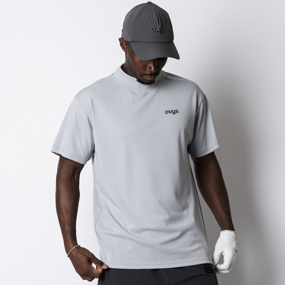 【7/17(金)発売】GRAIN-DRY BASIC MOCK NECK SS TEE