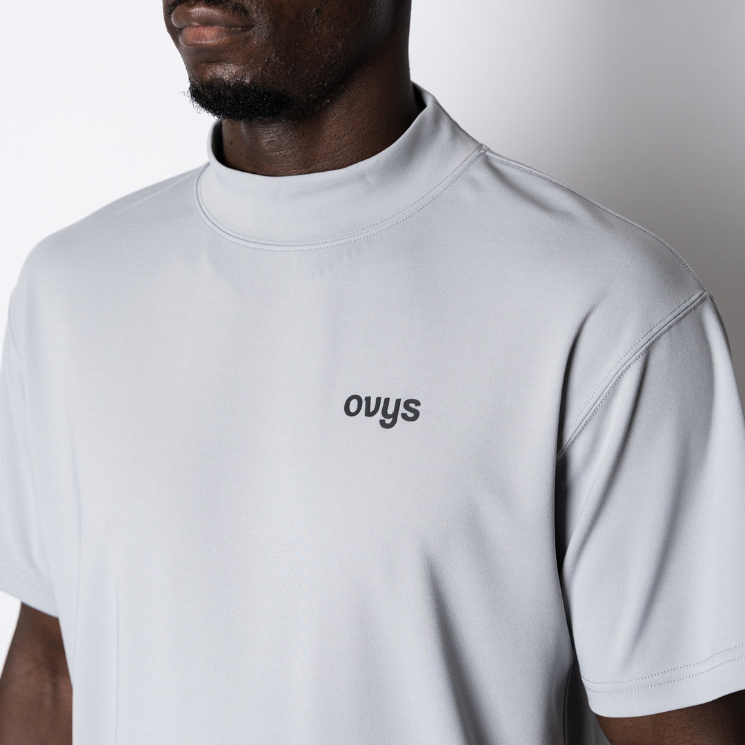 【7/17(金)発売】GRAIN-DRY BASIC MOCK NECK SS TEE