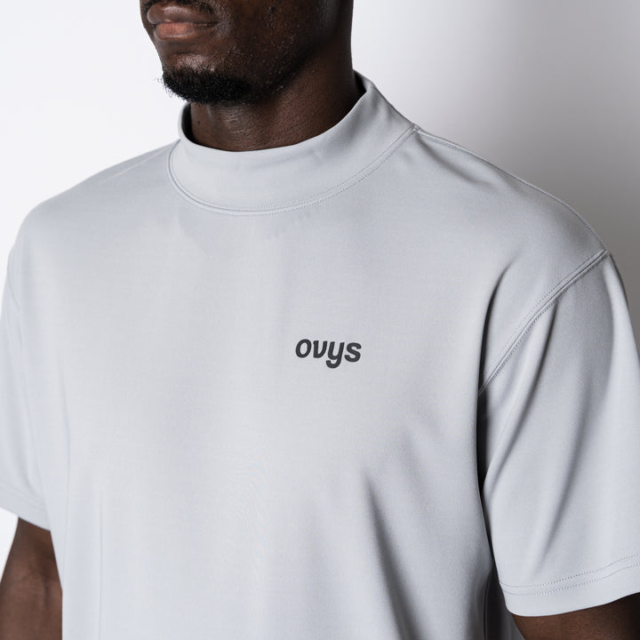 【7/17(金)発売】GRAIN-DRY BASIC MOCK NECK SS TEE