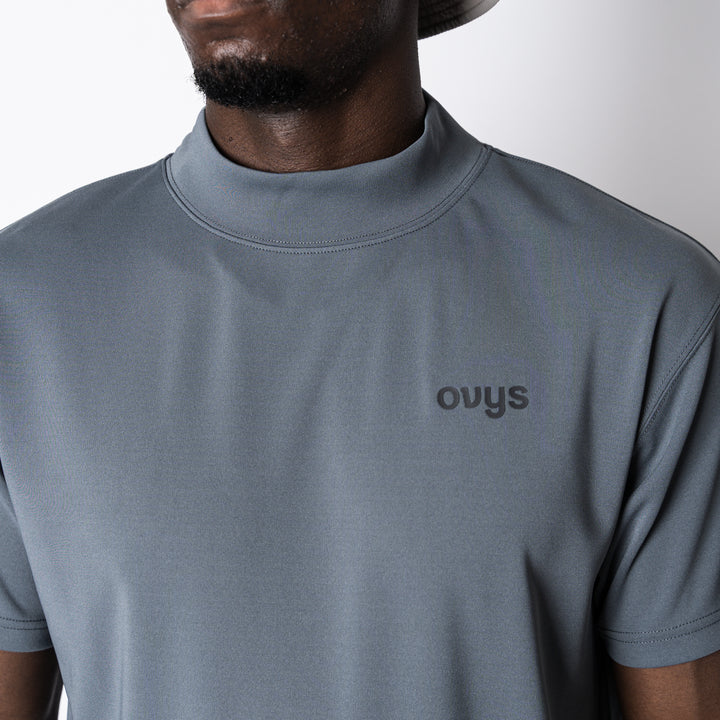 【7/17(金)発売】GRAIN-DRY BASIC MOCK NECK SS TEE
