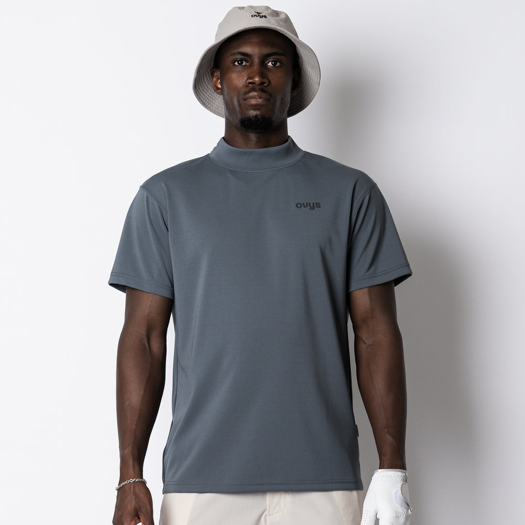 【7/17(金)発売】GRAIN-DRY BASIC MOCK NECK SS TEE