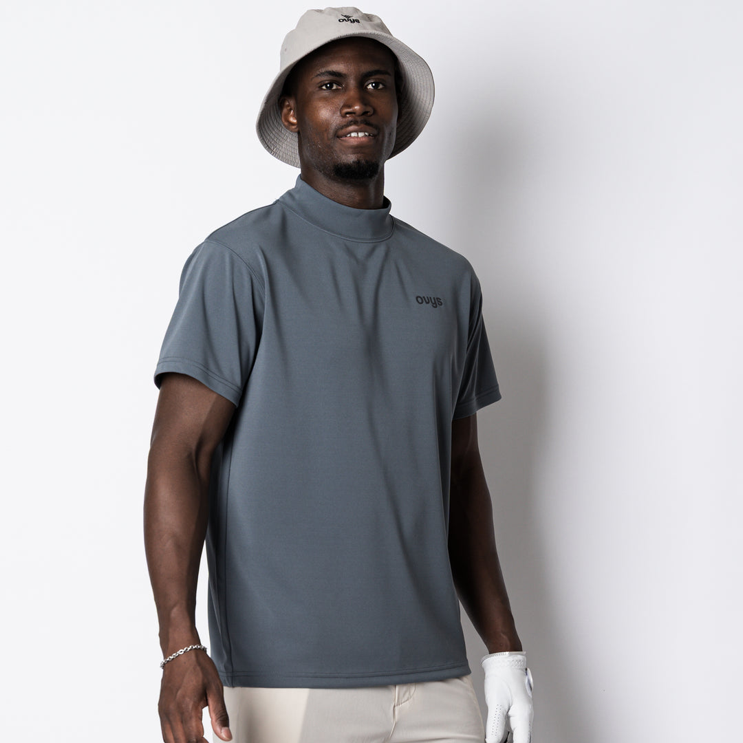 【7/17(金)発売】GRAIN-DRY BASIC MOCK NECK SS TEE