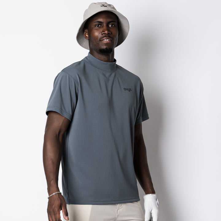 【7/17(金)発売】GRAIN-DRY BASIC MOCK NECK SS TEE
