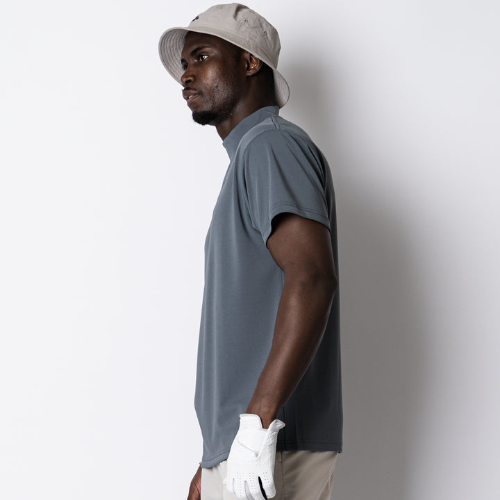 【7/17(金)発売】GRAIN-DRY BASIC MOCK NECK SS TEE
