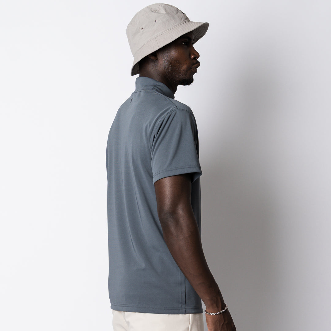 【7/17(金)発売】GRAIN-DRY BASIC MOCK NECK SS TEE