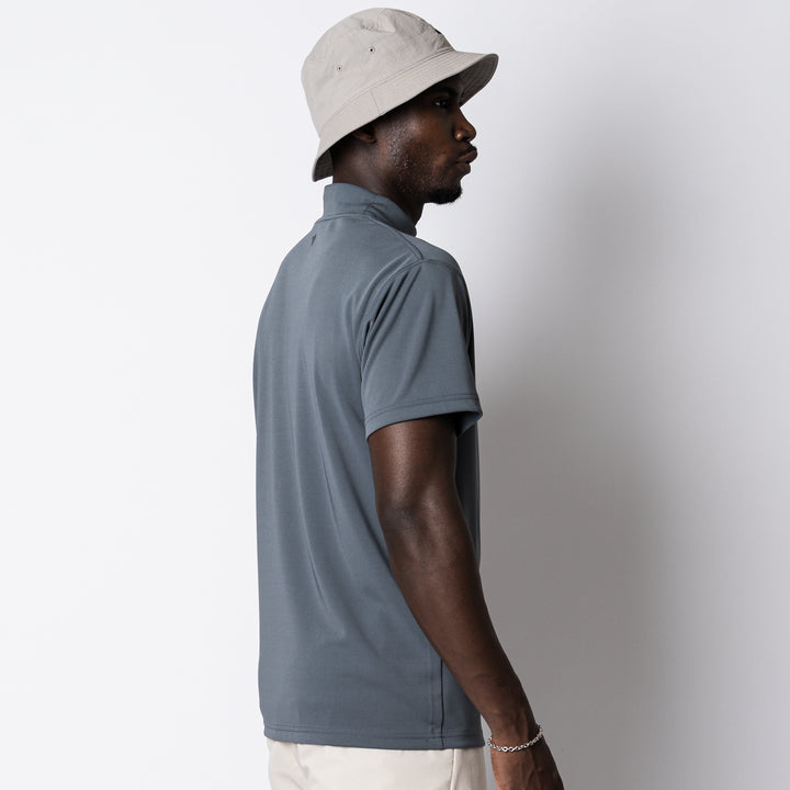 【7/17(金)発売】GRAIN-DRY BASIC MOCK NECK SS TEE