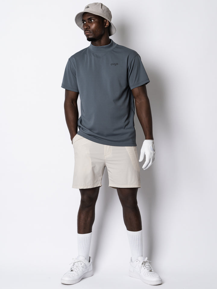 【7/17(金)発売】GRAIN-DRY BASIC MOCK NECK SS TEE
