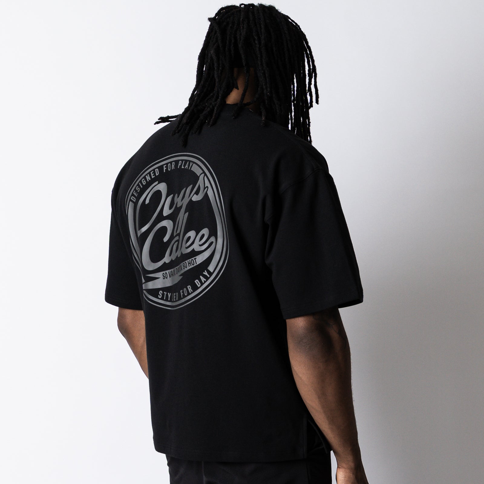 CALEE × ovys LOGO C-MESH OVERSIZED PKT SS TEE – ovys(オーヴィーズ)