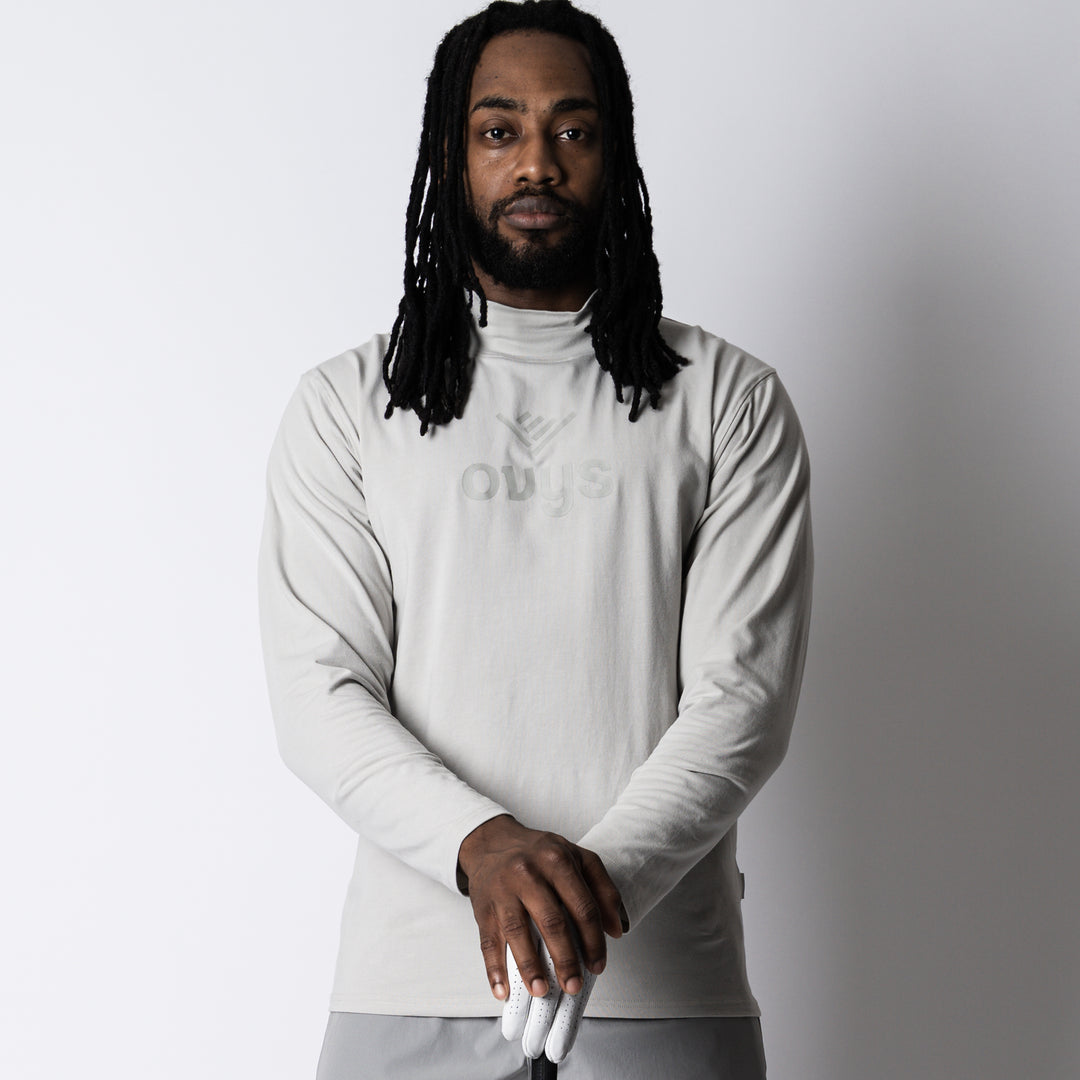 OC STRETCH REGULAR HIGH NECK LS TEE