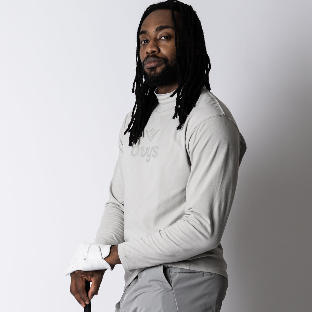 OC STRETCH REGULAR HIGH NECK LS TEE