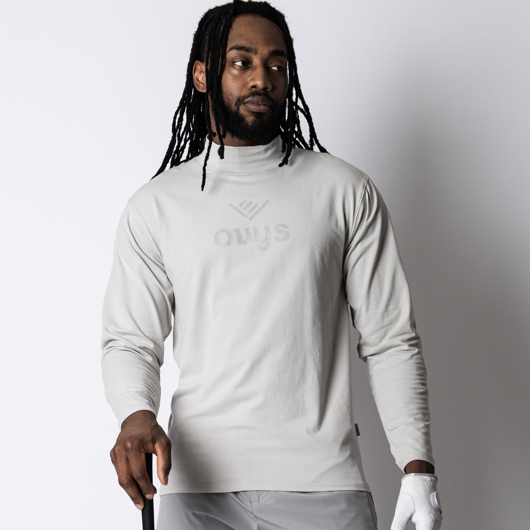 OC STRETCH REGULAR HIGH NECK LS TEE