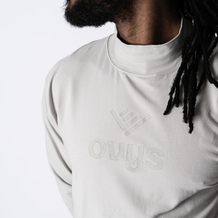 OC STRETCH REGULAR HIGH NECK LS TEE