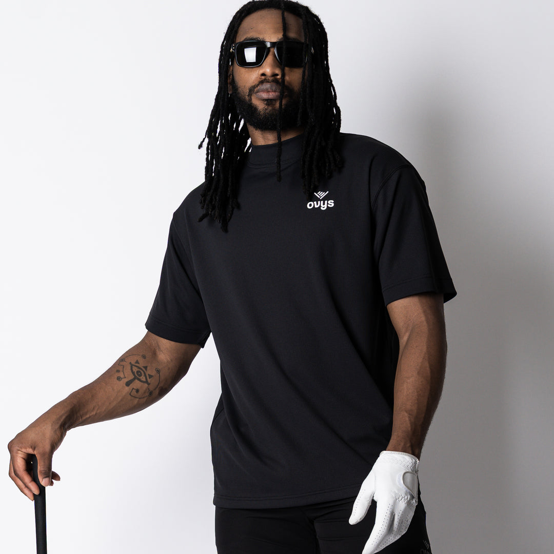 【7/24発売】COOLMAX MESH SS MOCK NECK SHIRT
