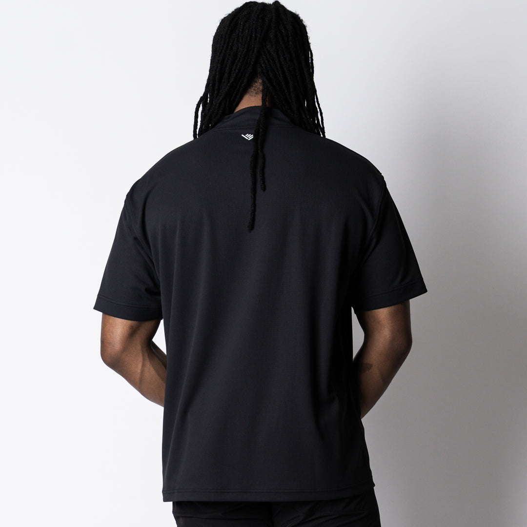 【7/24発売】COOLMAX MESH SS MOCK NECK SHIRT