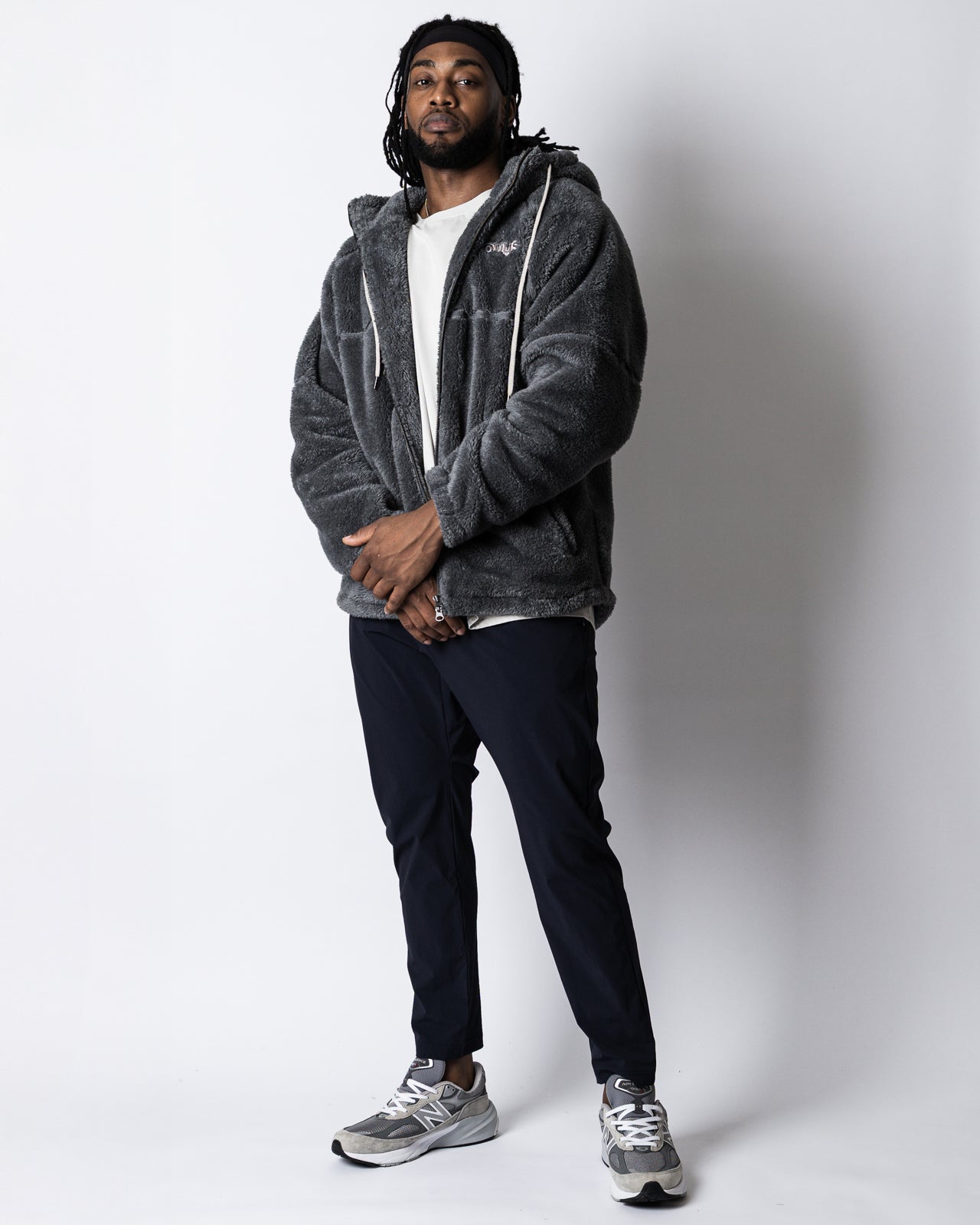 メンズ【ovys公式】フェザーボア ジップアップジャケット – ovys