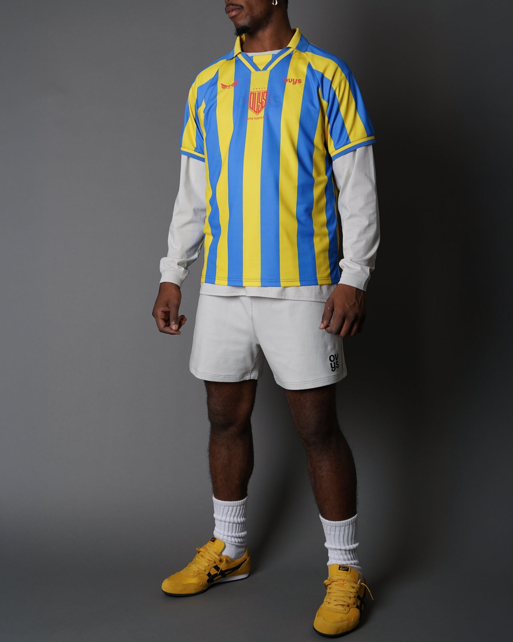 ウェア ovys BRACE FOOTBALL SHIRT メンズ【ovys公式】ブレイスフットボールシャツ／BRACE FOOTBALL SHIRT