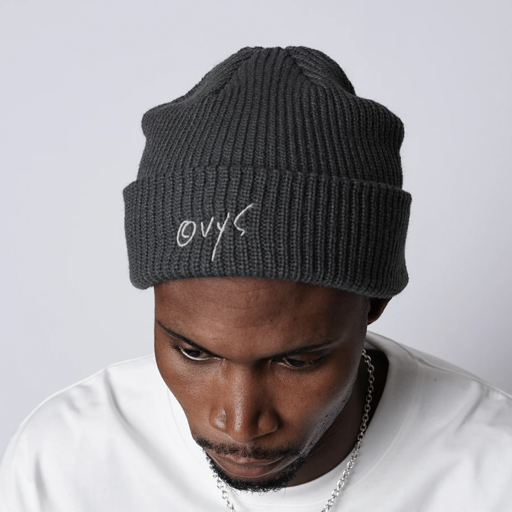 HANDWRITING EMB BEANIE
