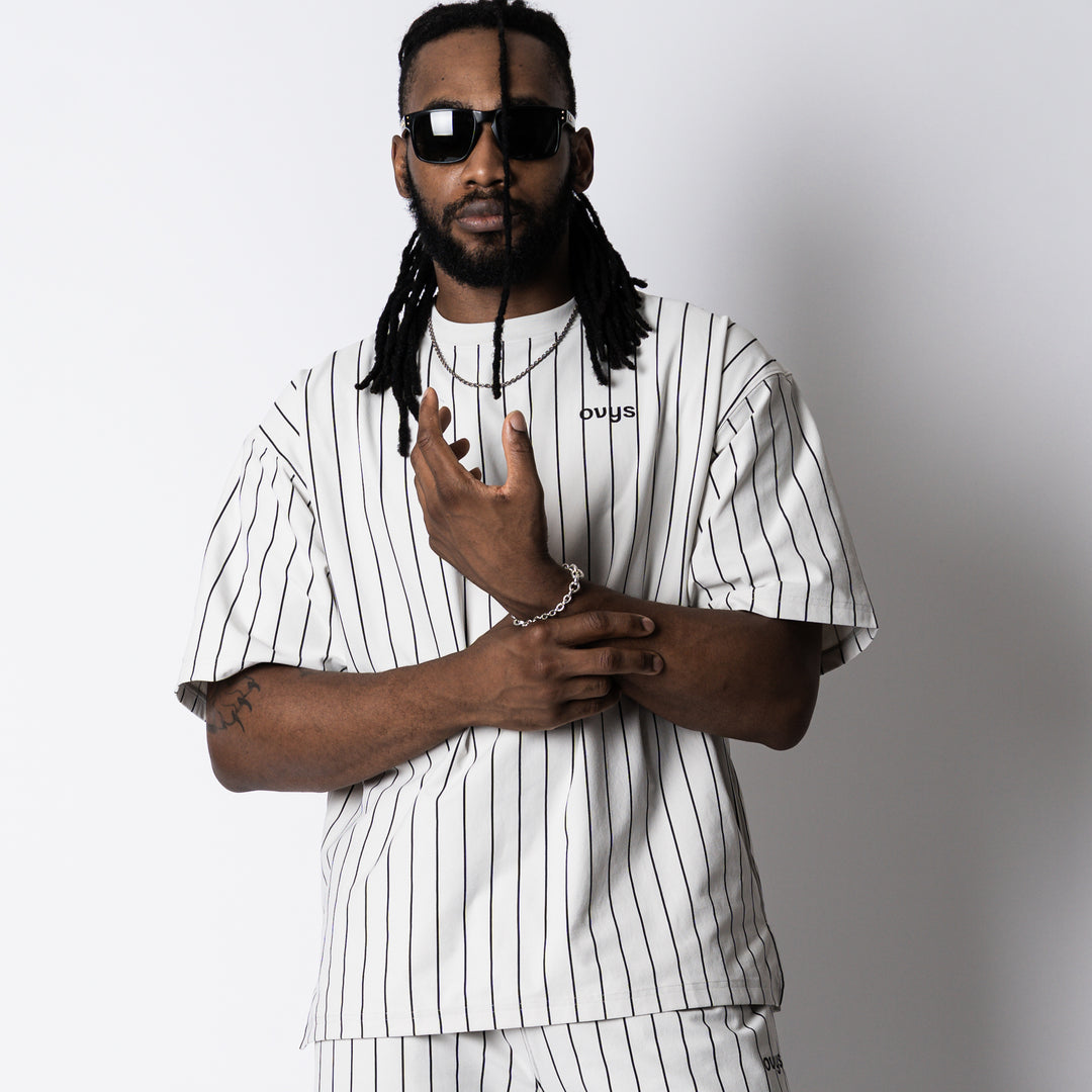 【8/7発売】STRIPE META DRY OVERSIZED SS TEE