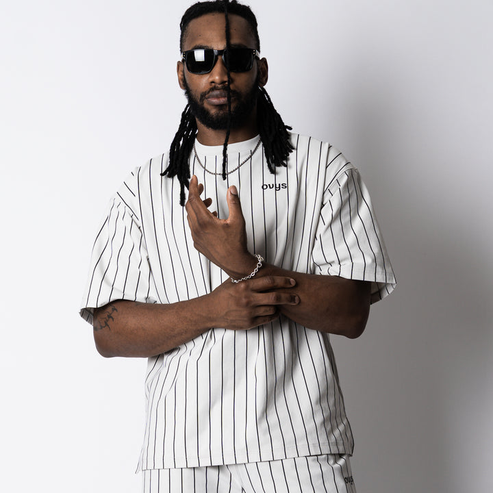 【8/7発売】STRIPE META DRY OVERSIZED SS TEE