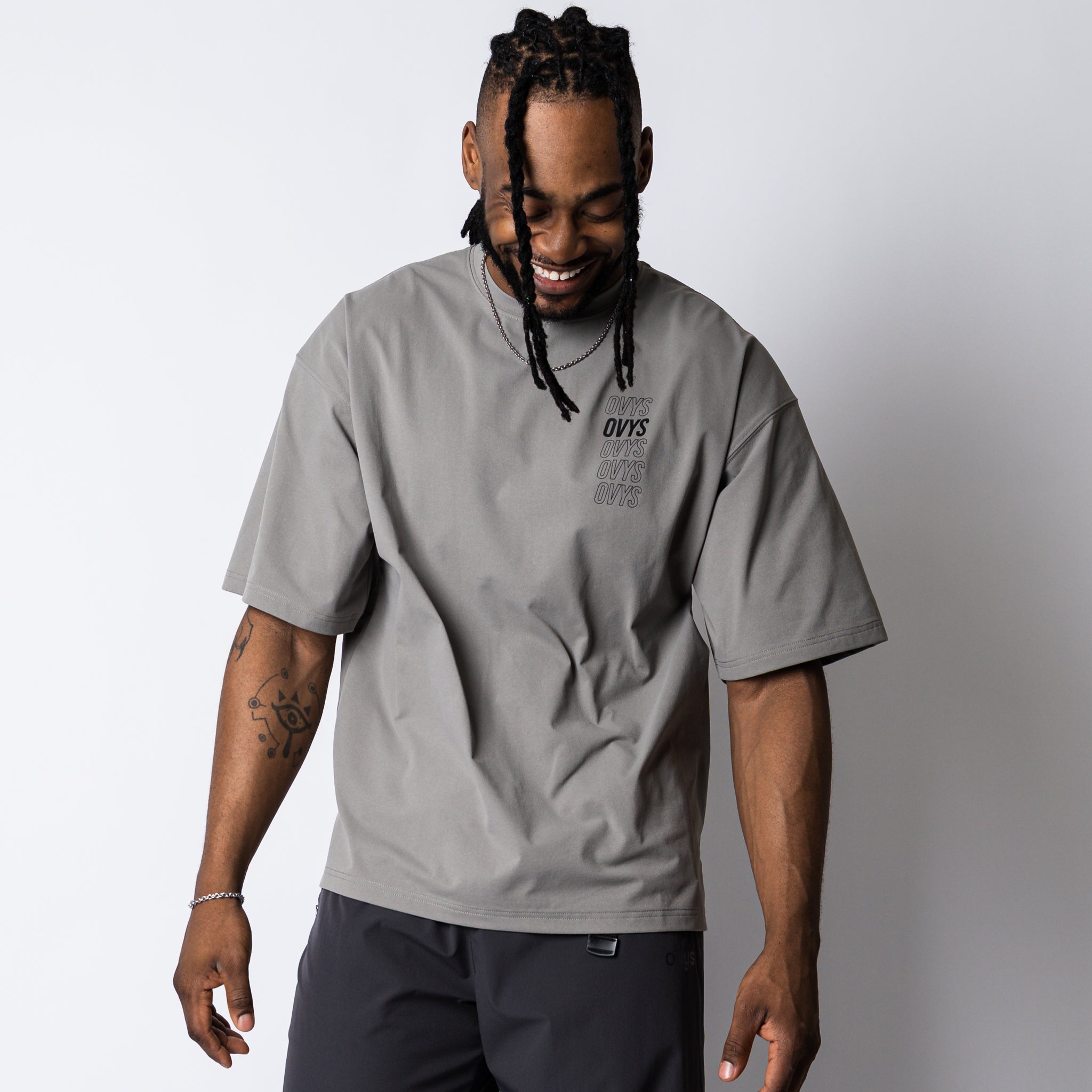 QUINTUPLE META DRY OVERSIZED SS TEE – ovys(オーヴィーズ)