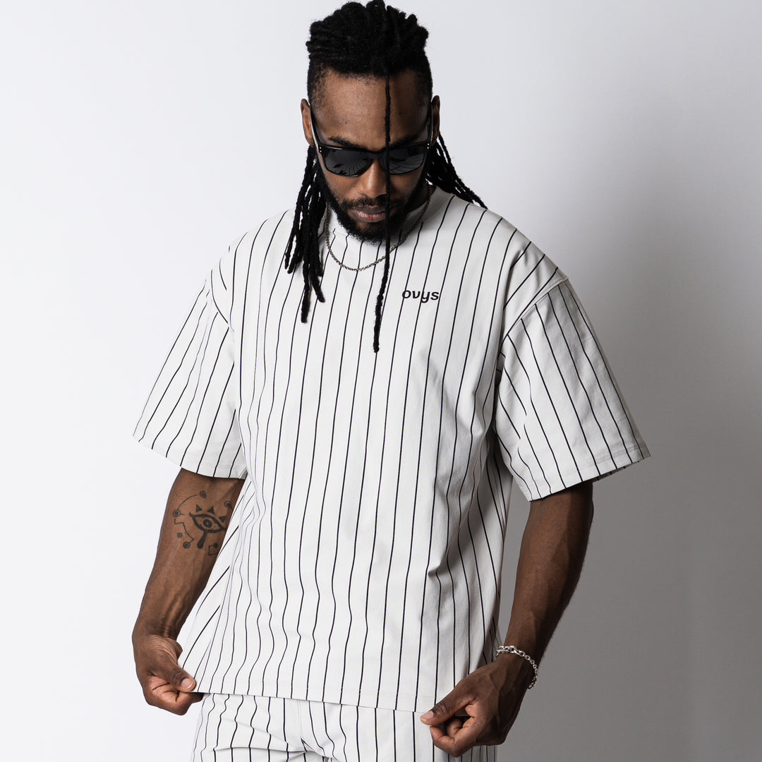 【8/7発売】STRIPE META DRY OVERSIZED SS TEE