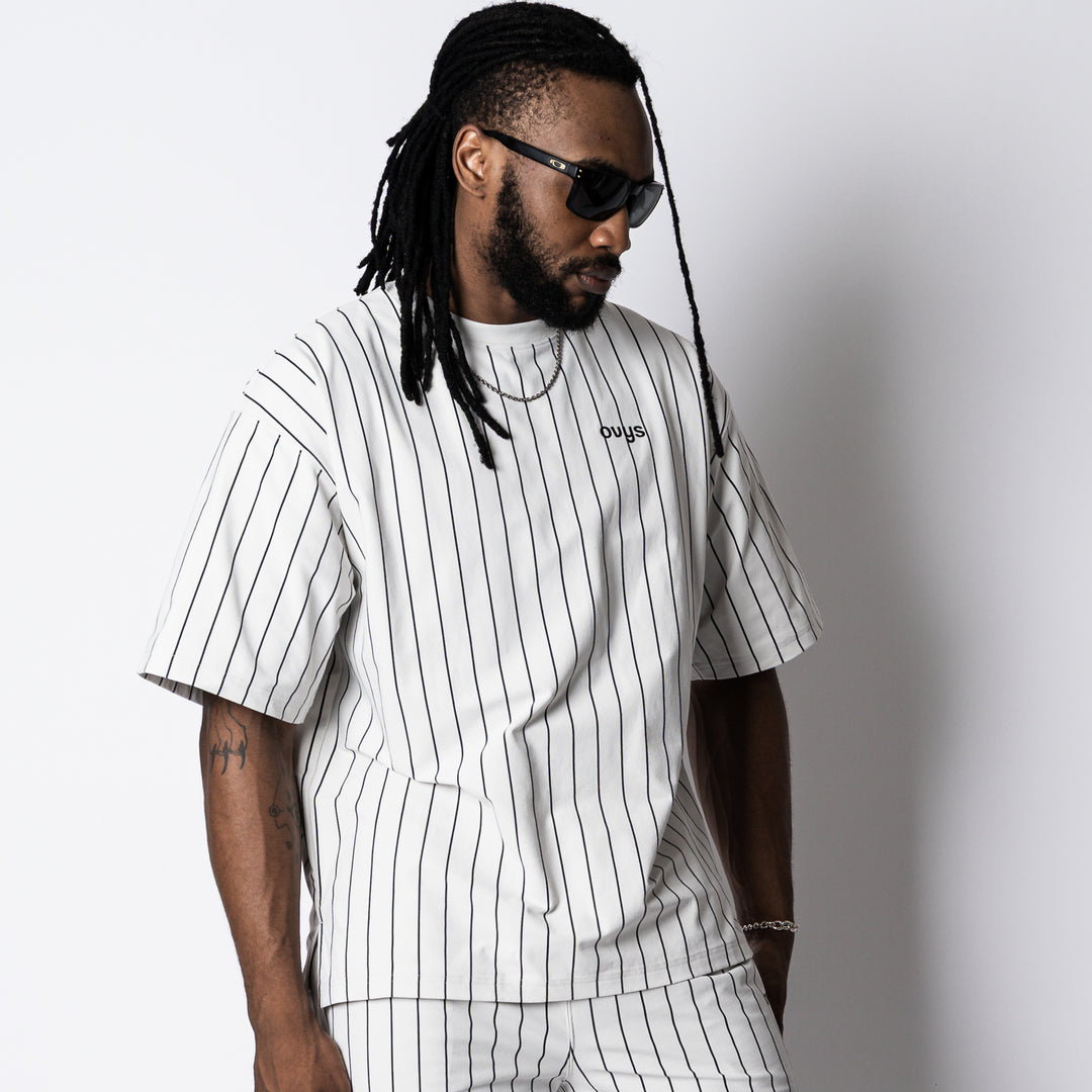 【8/7発売】STRIPE META DRY OVERSIZED SS TEE