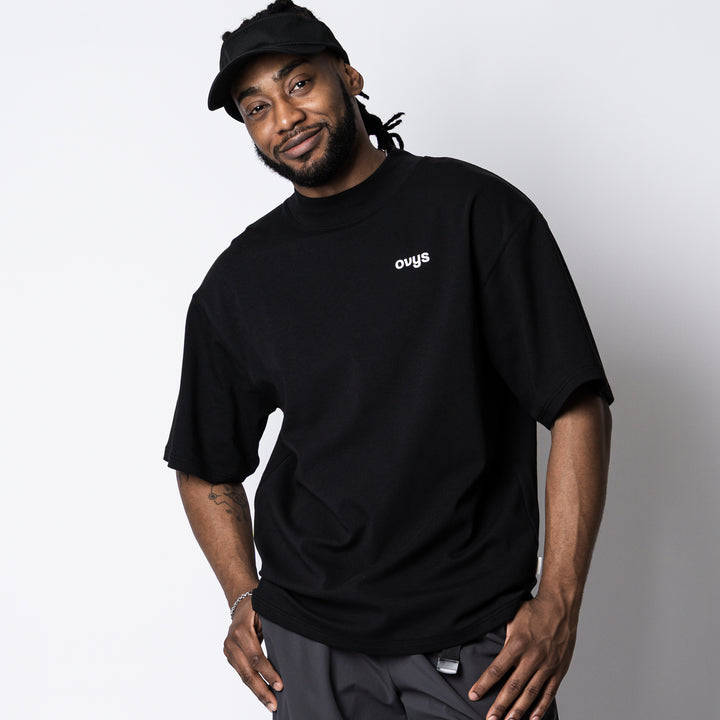 【2/20(金)発売】C-MESH MOCK NECK OVERSIZED SS TEE