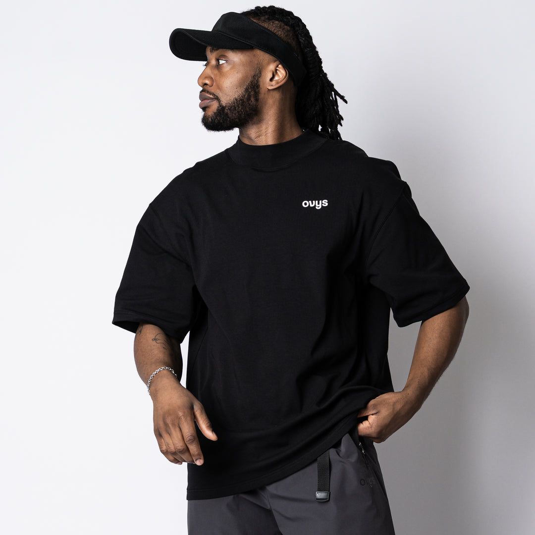 【2/20(金)発売】C-MESH MOCK NECK OVERSIZED SS TEE