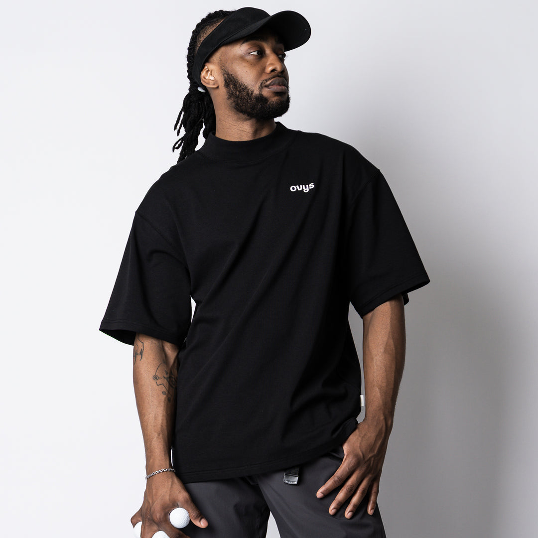 【2/20(金)発売】C-MESH MOCK NECK OVERSIZED SS TEE