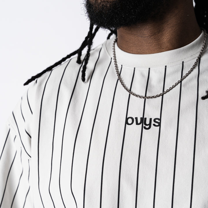 【8/7発売】STRIPE META DRY OVERSIZED TUCK IN SS TEE